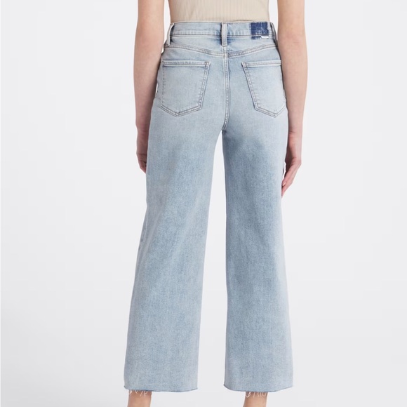 Daze Light Blue Wide Leg Women's Jeans - Picture 2 of 11